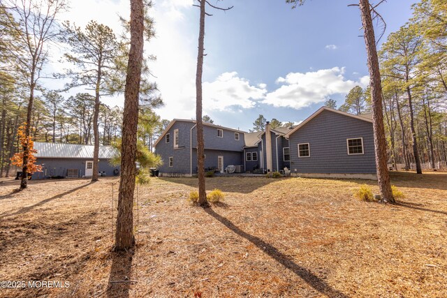 view of rear view of property