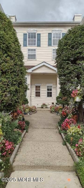 view of rear view of property