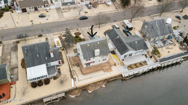 birds eye view of property featuring a residential view