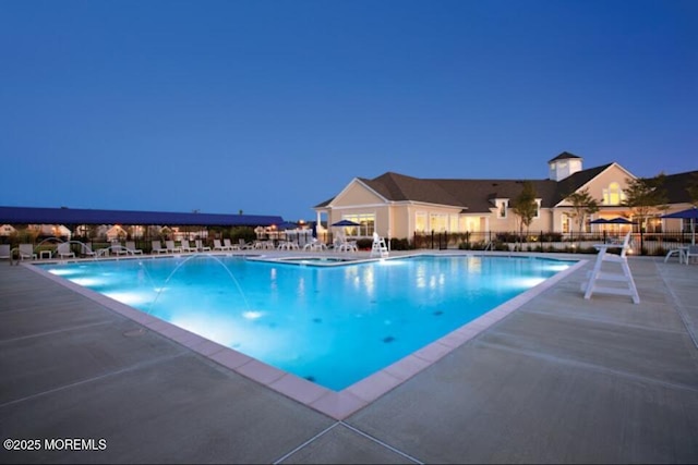 community pool featuring a patio