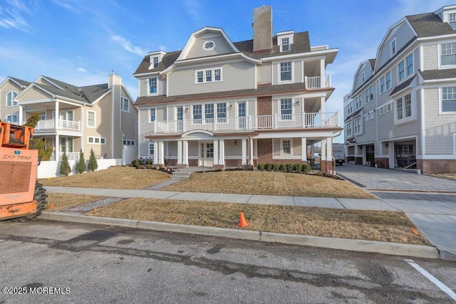 view of townhome / multi-family property