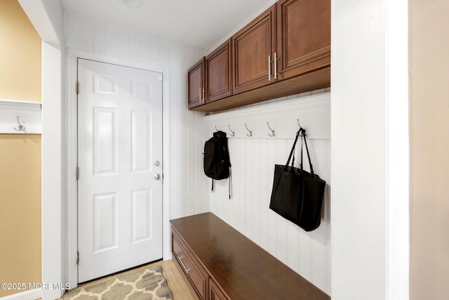 view of mudroom