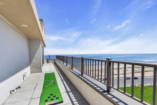 388 Ocean Ave N Unit 6D, Long Branch, NJ 07740 - balcony with a water view