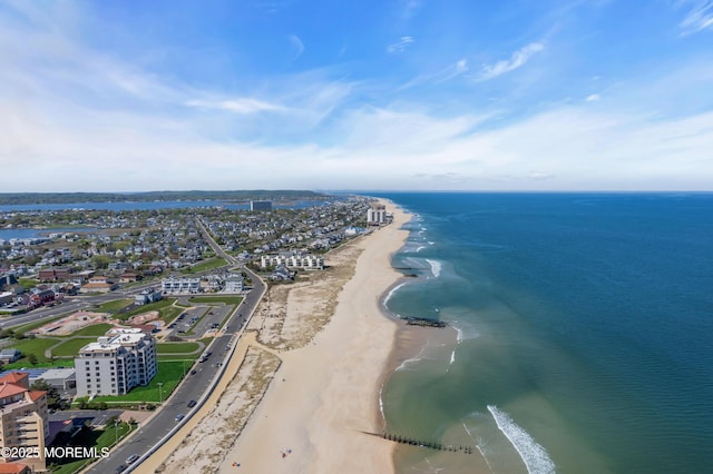388 Ocean Ave N Unit 6D, Long Branch, NJ 07740 - aerial view of expansive beach