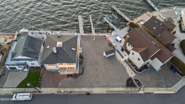 birds eye view of property featuring a residential view