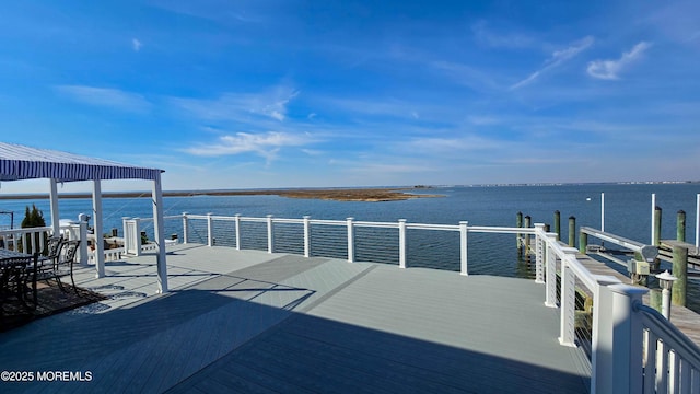 495 Boca Raton Dr Unit 497, Lavallette, NJ 08735 - dock with a water view