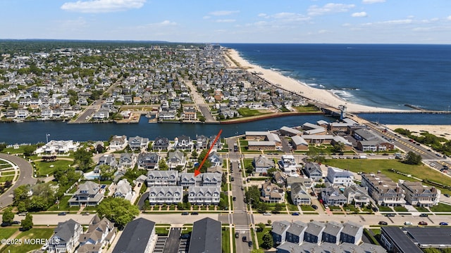 200 2nd Ave Unit 14, Belmar, NJ 07719 - aerial overview of property's location featuring a nearby body of water and nearby suburban area