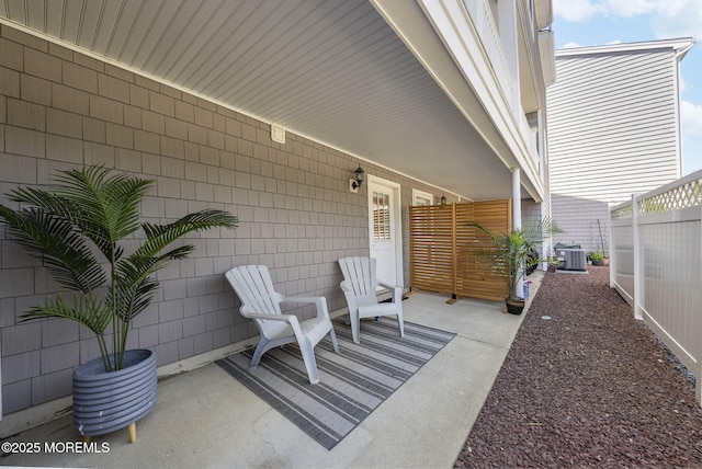 200 2nd Ave Unit 14, Belmar, NJ 07719 - view of patio featuring central air condition unit