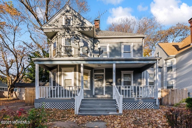 victorian home with a porch