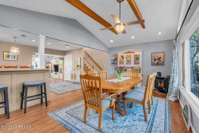 view of dining room