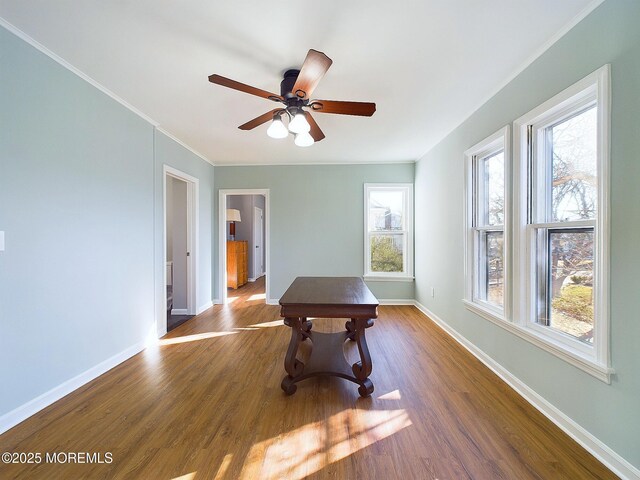 78 Lake Ave, Ocean Grove, NJ 07756 - playroom featuring plenty of natural light and wood finished floors