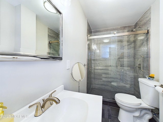 78 Lake Ave, Ocean Grove, NJ 07756 - full bathroom with a shower stall, toilet, and vanity
