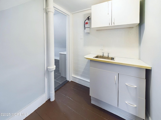 78 Lake Ave, Ocean Grove, NJ 07756 - bathroom with vanity and wood finished floors
