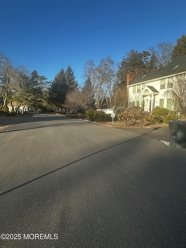 view of street