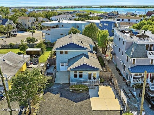 605 Broadway, Barnegat Light, NJ 08006 - bird's eye view with a residential view