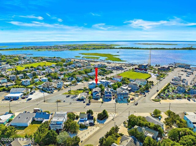 605 Broadway, Barnegat Light, NJ 08006 - birds eye view of property with a water view