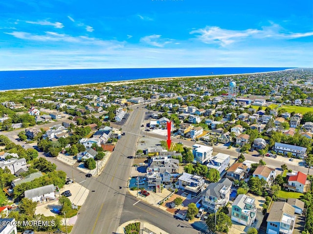 605 Broadway, Barnegat Light, NJ 08006 - drone / aerial view with a water view