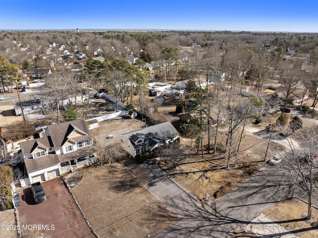 birds eye view of property featuring a residential view