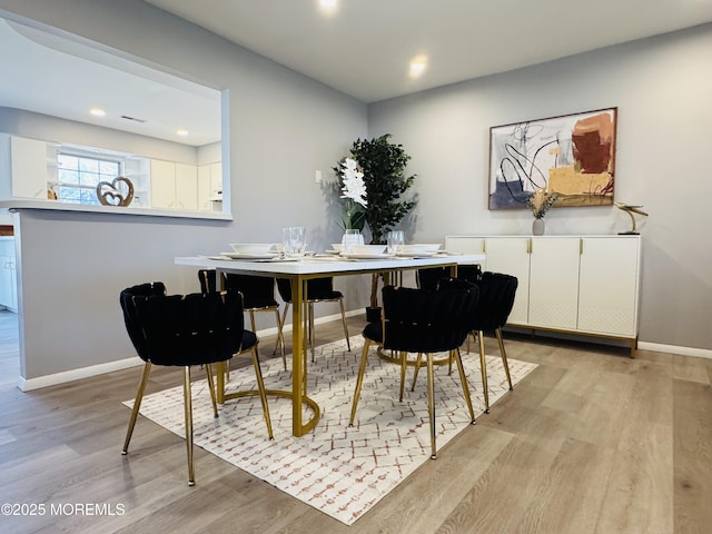 61B Hedge Dr, Lakewood, NJ 08701 - dining room featuring recessed lighting, baseboards, and light wood-style floors