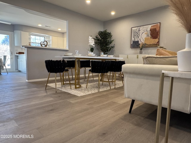 61B Hedge Dr, Lakewood, NJ 08701 - living room featuring recessed lighting, light wood-type flooring, and baseboards