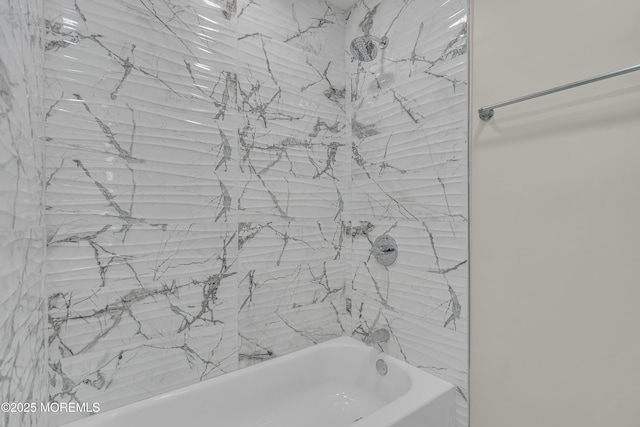 bathroom featuring shower / tub combination