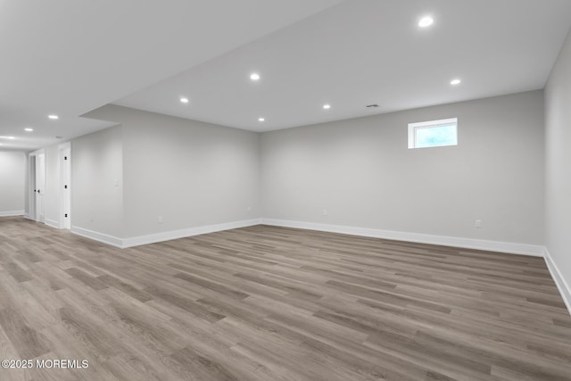121 Black Point Rd, Rumson, NJ 07760 - spare room with recessed lighting and wood finished floors
