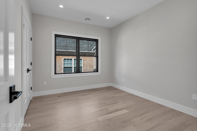121 Black Point Rd, Rumson, NJ 07760 - empty room featuring light wood finished floors and recessed lighting