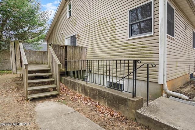 view of property exterior