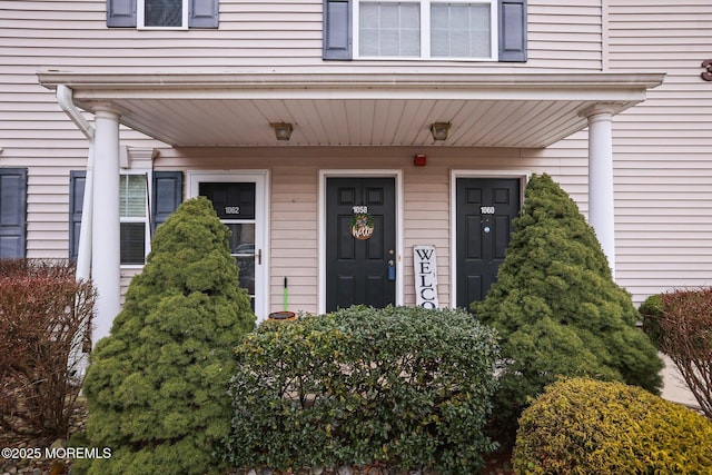 view of entrance to property