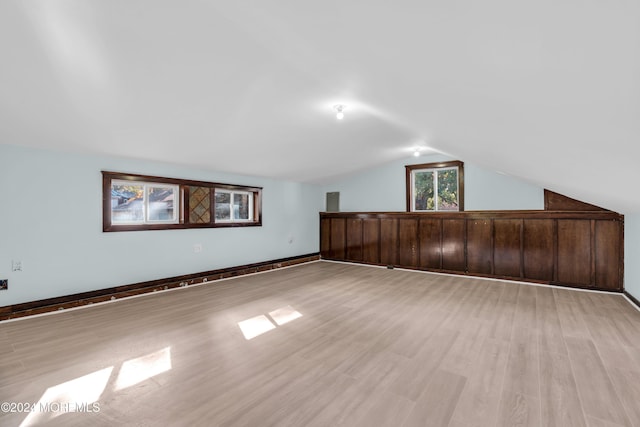 138 Summit Ave, Neptune City, NJ 07753 - bonus room with vaulted ceiling and light wood-type flooring