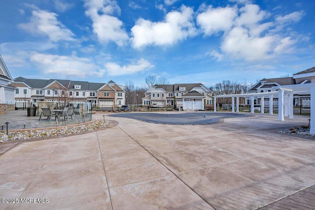 exterior space featuring a residential view