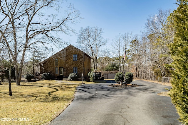 exterior space with driveway