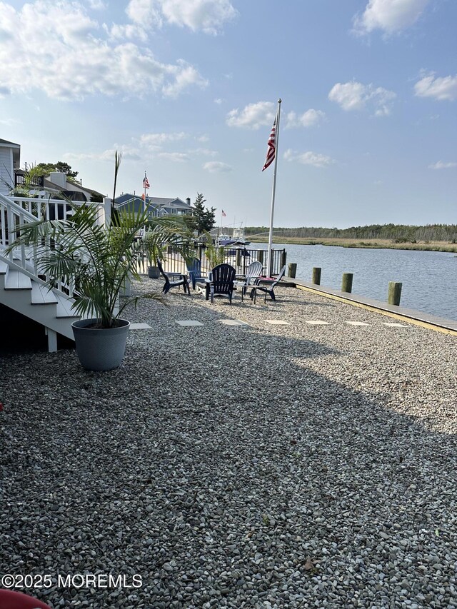 45 Royal Dr, Brick, NJ 08723 - view of yard with a water view