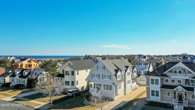 drone / aerial view featuring a residential view