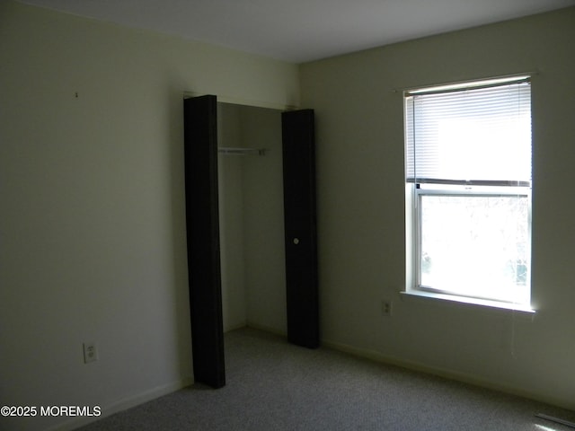 interior space with light colored carpet