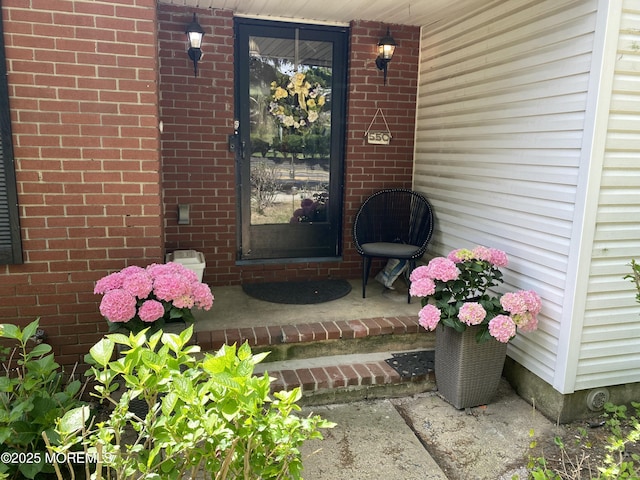 550 Wall St, Eatontown, NJ 07724 - entrance to property with brick siding and covered porch