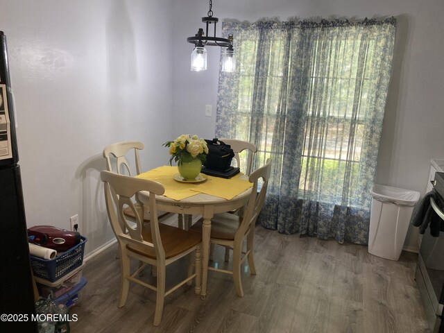 550 Wall St, Eatontown, NJ 07724 - dining room with wood finished floors