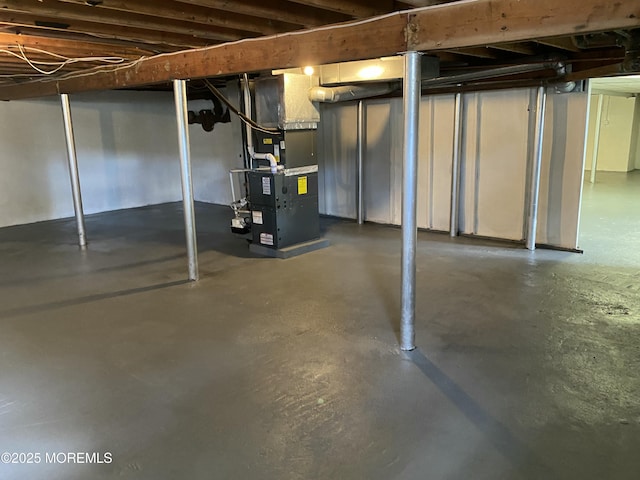 550 Wall St, Eatontown, NJ 07724 - unfinished below grade area featuring heating unit