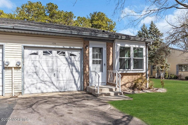 exterior space featuring driveway