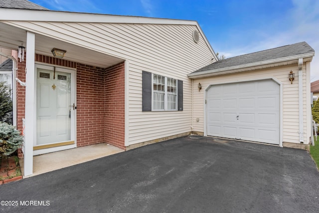 exterior space with driveway