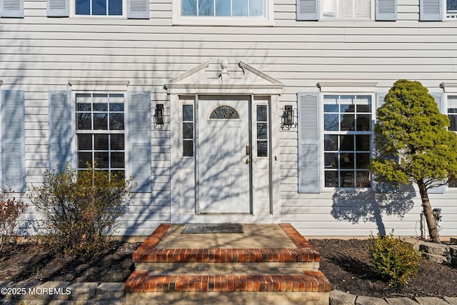 view of entrance to property