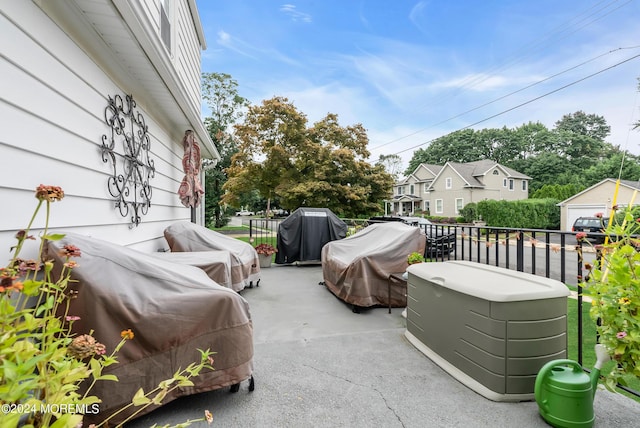 view of patio / terrace with grilling area