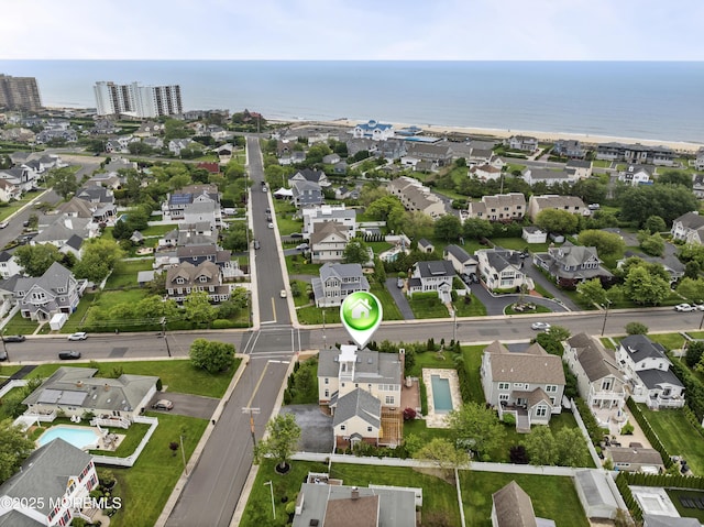 18 Riverdale Ave, Monmouth Beach, NJ 07750 - aerial perspective of suburban area with a nearby body of water