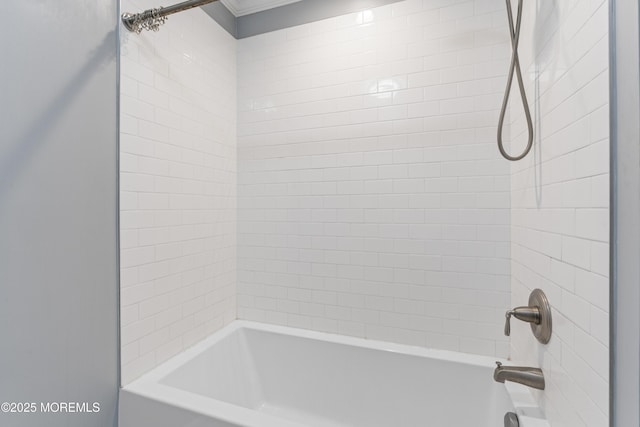 bathroom featuring shower / washtub combination