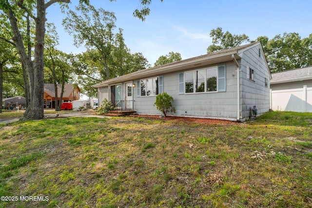 625 Twin River Dr, Forked River, NJ 08731 - view of ranch-style house