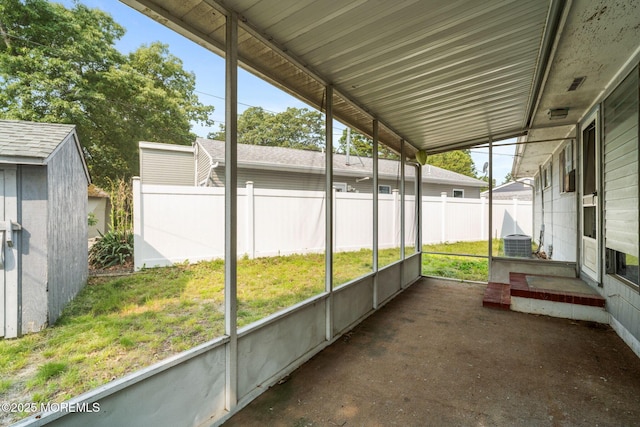 625 Twin River Dr, Forked River, NJ 08731 - view of unfurnished sunroom