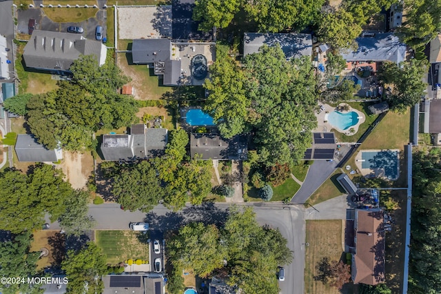 birds eye view of property featuring a residential view