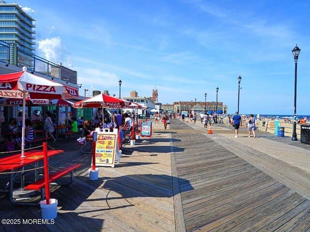 view of dock