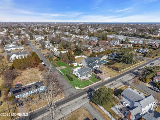 birds eye view of property featuring a residential view