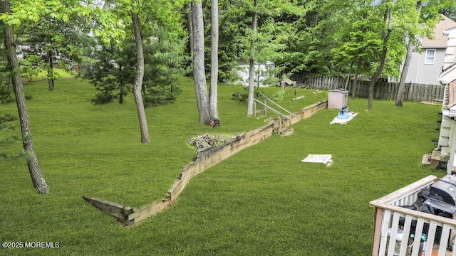 136 Van Brackle Rd, Matawan, NJ 07747 - view of yard